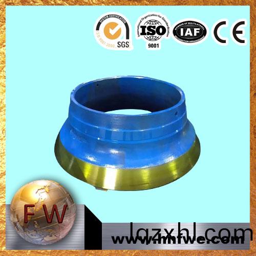 [湖(hu)南(nan)豐(feng)偉]高錳(meng)鋼 超(chao)高(gao)錳鋼(gang) 圓(yuan)錐(zhui)破碎壁 紮臼壁