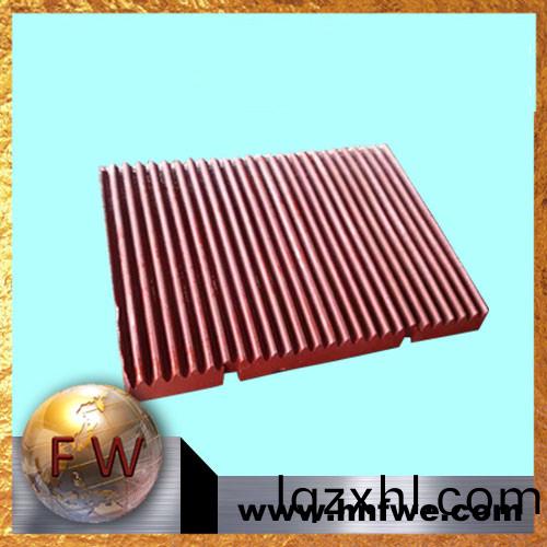 [湖南豐(feng)偉]高錳(meng)鋼(gang)活(huo)動(dong)闆 固(gu)定(ding)闆(ban) 鄂(e)闆(ban) 牙(ya)闆 齒(chi)闆