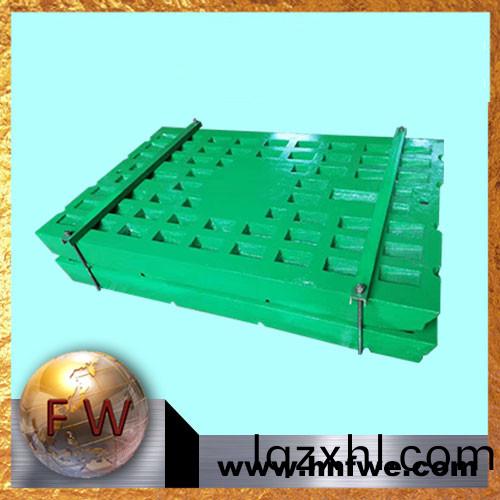 [湖(hu)南豐(feng)偉]廠傢直(zhi)銷高(gao)錳鋼(gang)牙闆(ban) 顎式(shi)破碎機顎闆(ban)